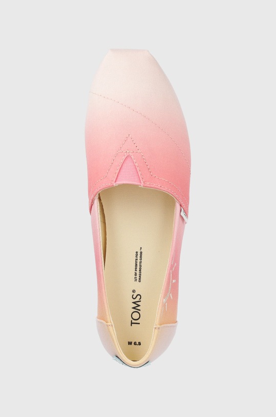 Toms espadryle Alpargata różowy 10017823
