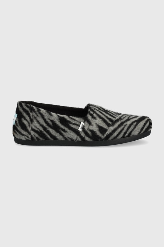 Toms espadryle Alpargata tekstylny czarny 10017799