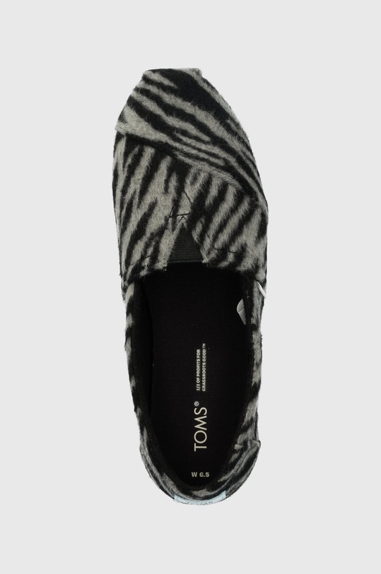 Toms espadryle Alpargata czarny 10017799