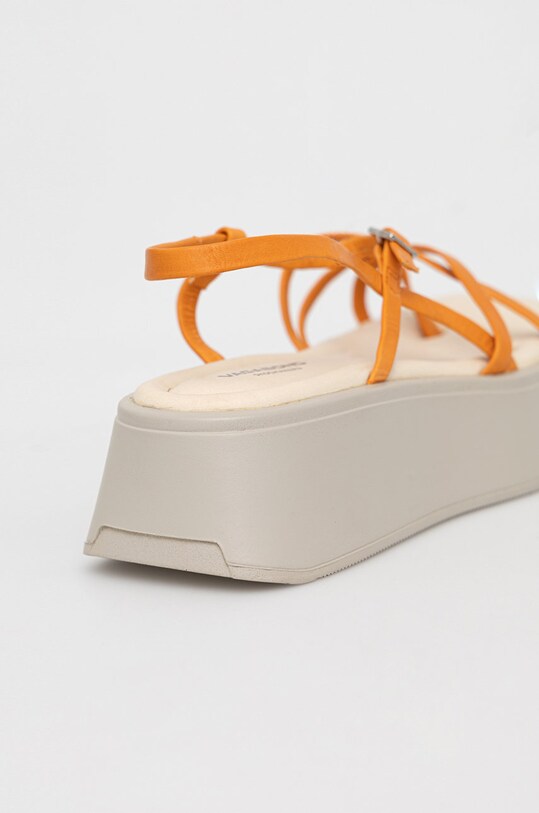Obuwie Vagabond Shoemakers sandały skórzane COURTNEY 5134.101.44 pomarańczowy