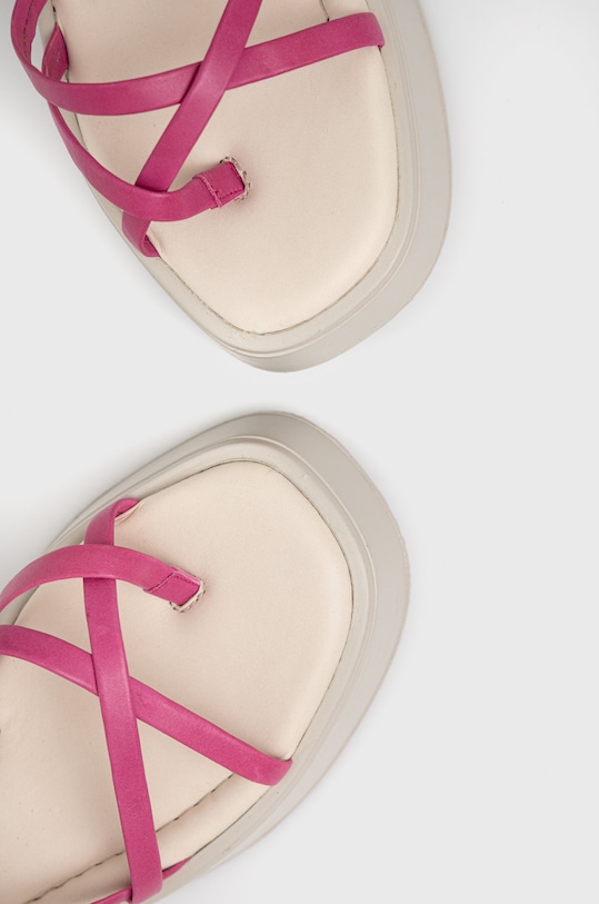 Vagabond Shoemakers sandały skórzane COURTNEY różowy 5134.101.46