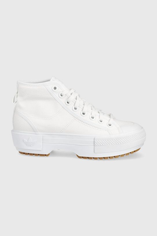 Високи кецове adidas Originals Nizza GZ8858 Planet friendly бял GZ8858