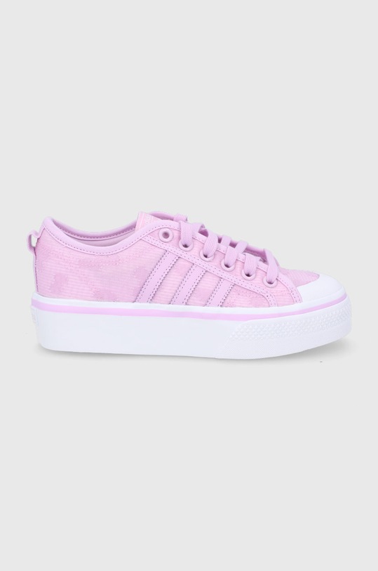 Tenisky adidas Originals Nizza Platform GX8355 textilný ružová GX8355