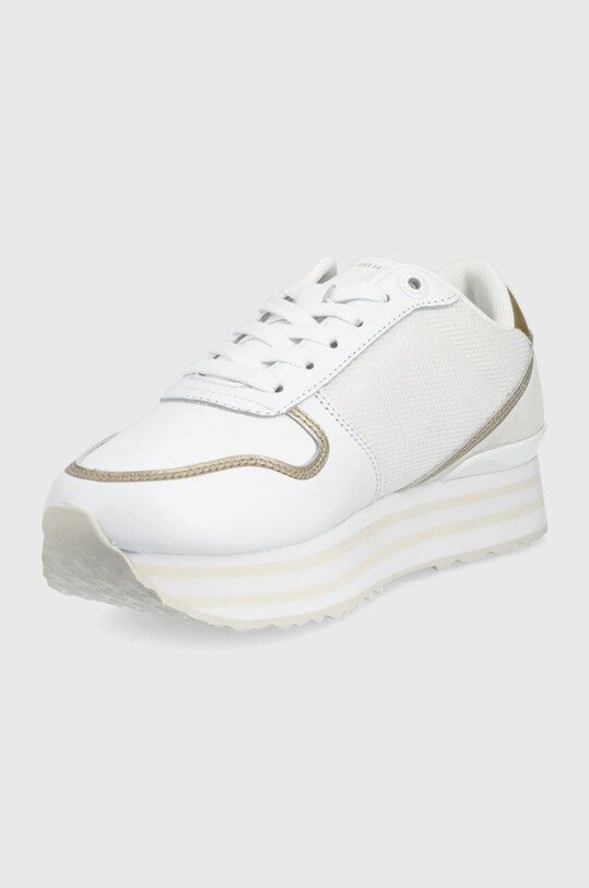 Încălțăminte Tommy Hilfiger sneakers FW0FW06449.0LJ alb