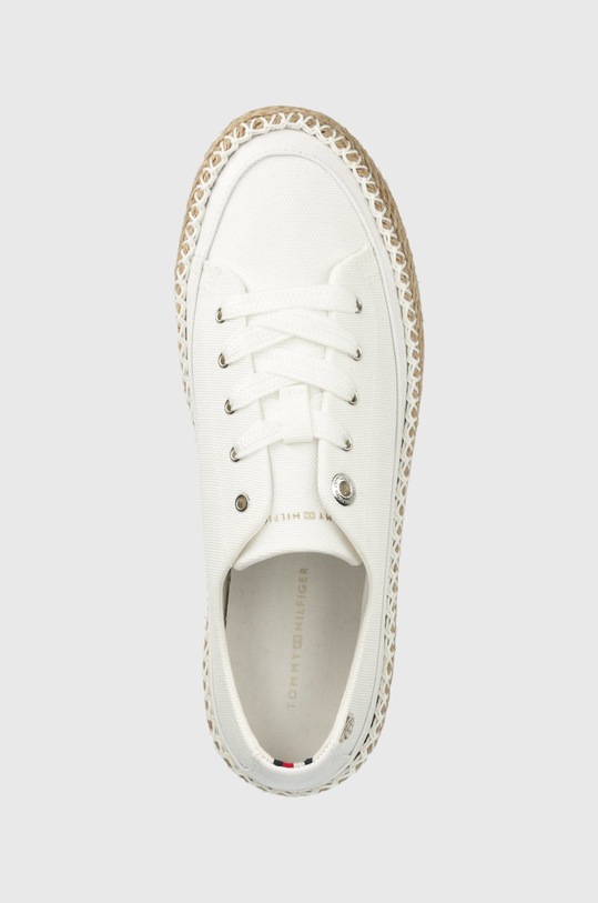 Tommy Hilfiger espadryle biały FW0FW06461.YBR