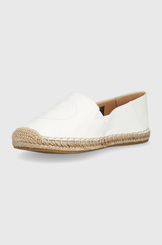 Cipők Tommy Hilfiger bőr espadrilles FW0FW06168.YBL fehér