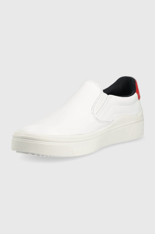 Обувь Кожаные кроссовки Tommy Hilfiger FW0FW06350.0GY белый