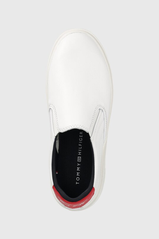 Tommy Hilfiger sneakersy skórzane biały FW0FW06350.0GY