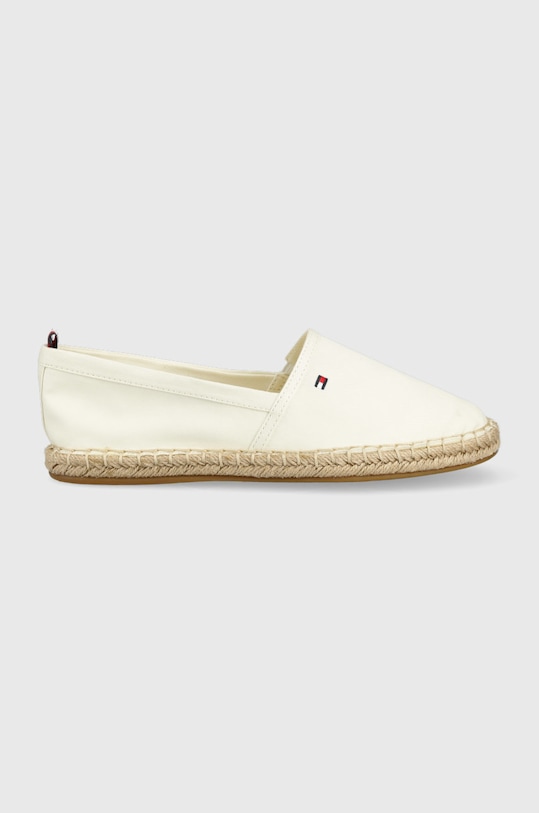 Espadrilky Tommy Hilfiger textilní bílá FW0FW06497.YBI