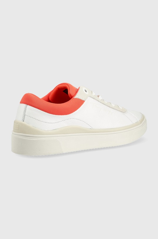 Kožne tenisice Tommy Hilfiger FW0FW06317.XMV bijela SS22