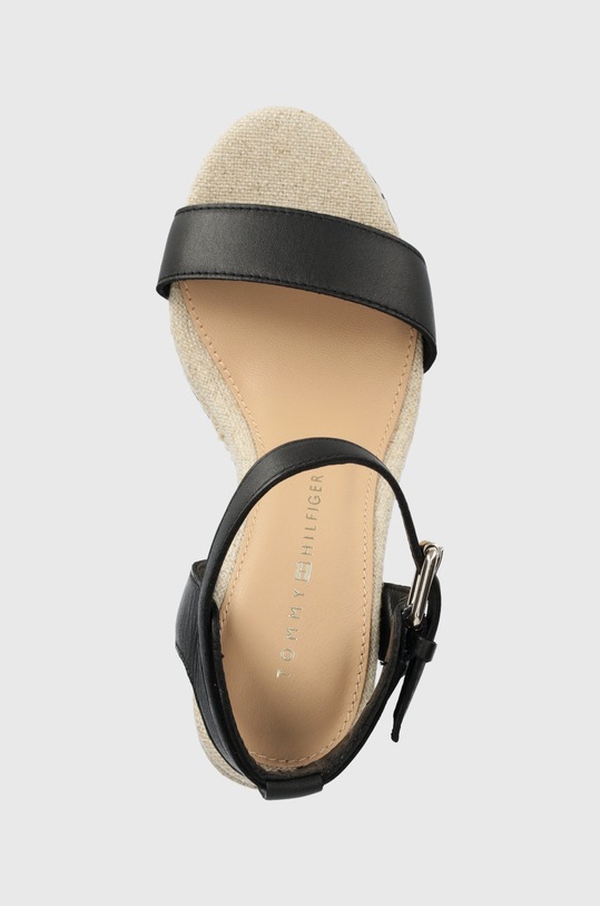 Tommy Hilfiger sandale de piele negru FW0FW06296.BDS
