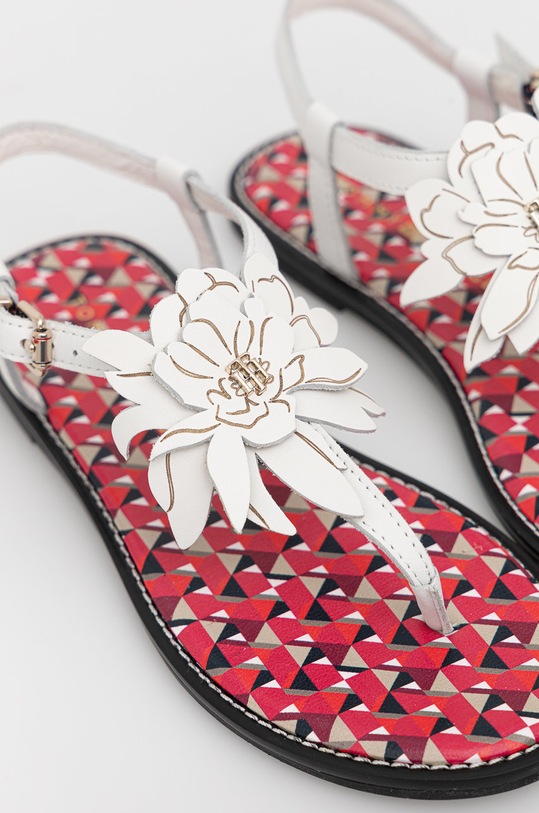 Tommy Hilfiger sandały skórzane FW0FW06229.YBL biały