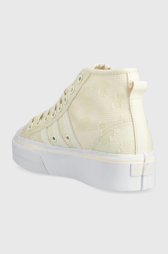 Obuwie adidas Originals trampki Nizza Platform GX8356 beżowy