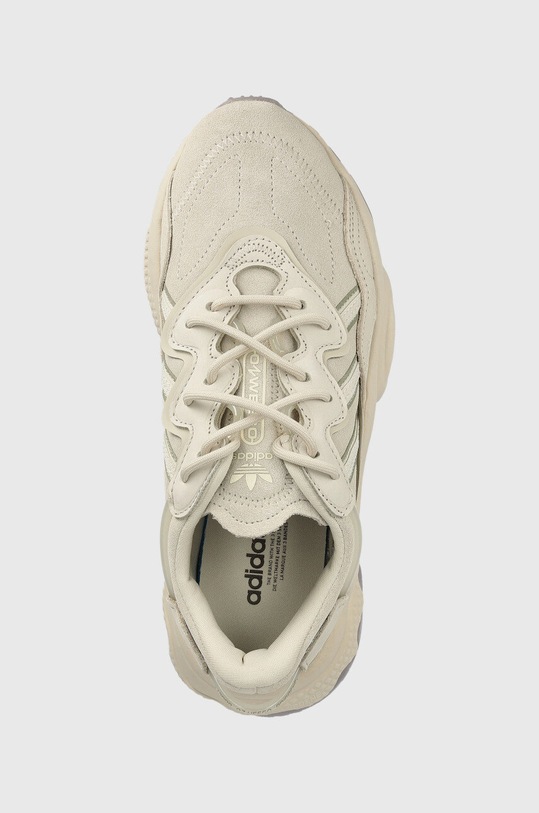 Замшеві кросівки adidas Originals Ozweego сірий GY6177