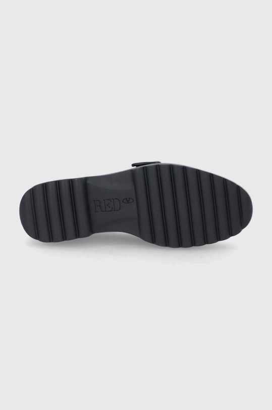 Red Valentino - Mocasini de piele XQ2S0G89DMH.0NO negru