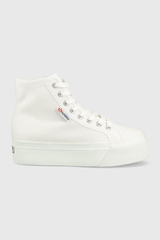 Tenisky Superga platforma biela S41273W.901