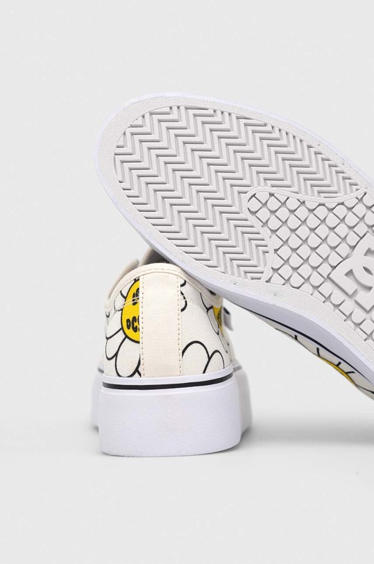 Obuwie DC tenisówki Manual ADJS300280 beżowy