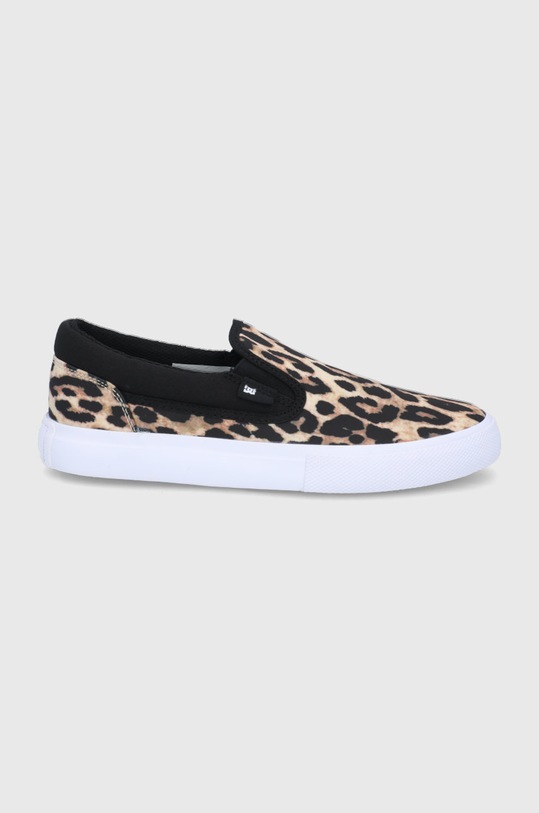 DC tenisówki slip on brązowy ADJS300277