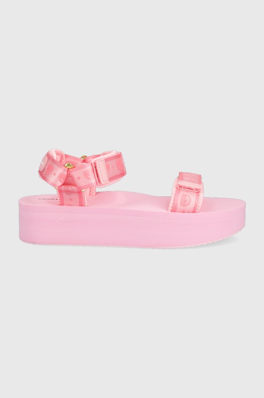Chiara Ferragni sandale platformă roz CF2960.012