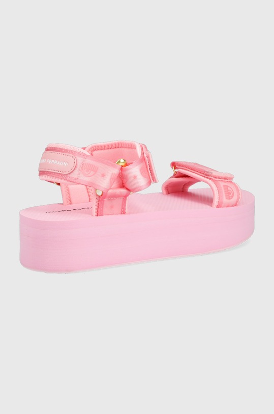 Chiara Ferragni sandale CF2960.012 roz SS22