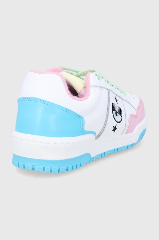 Încălțăminte Chiara Ferragni - Ghete de piele Carry Over CF2800.017.S22 alb