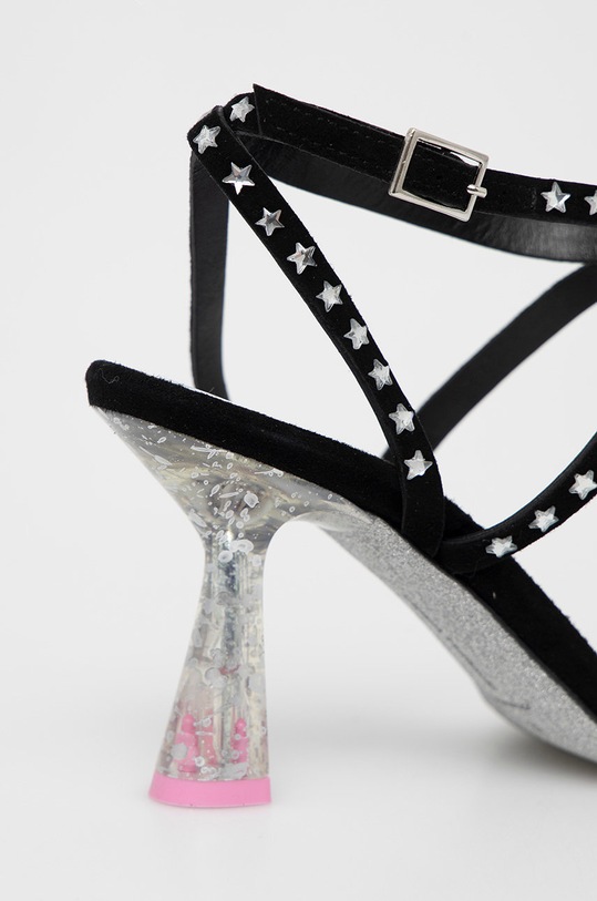 Încălțăminte Chiara Ferragni botine din piele intoarsa CF2945.001 negru