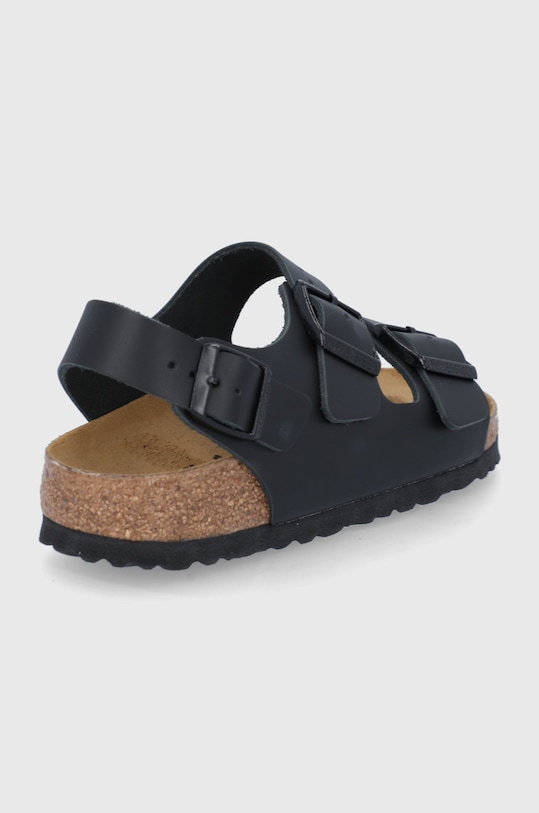 Încălțăminte Birkenstock sandale de piele Milano 34193.Milano negru