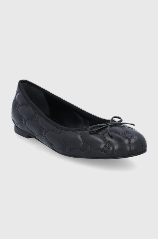Pinko baleriny skórzane 1H211L.Y86L.Z99 czarny SS22