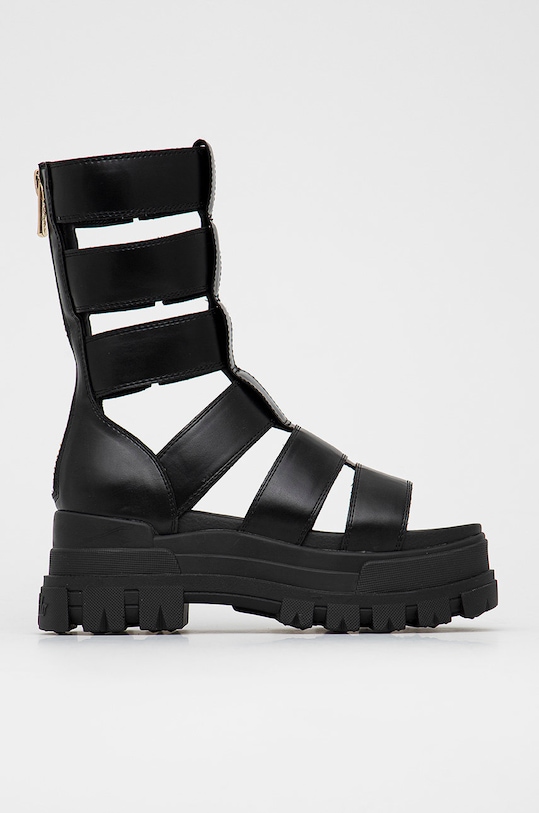 Buffalo sandale platformă negru 1602061.blk