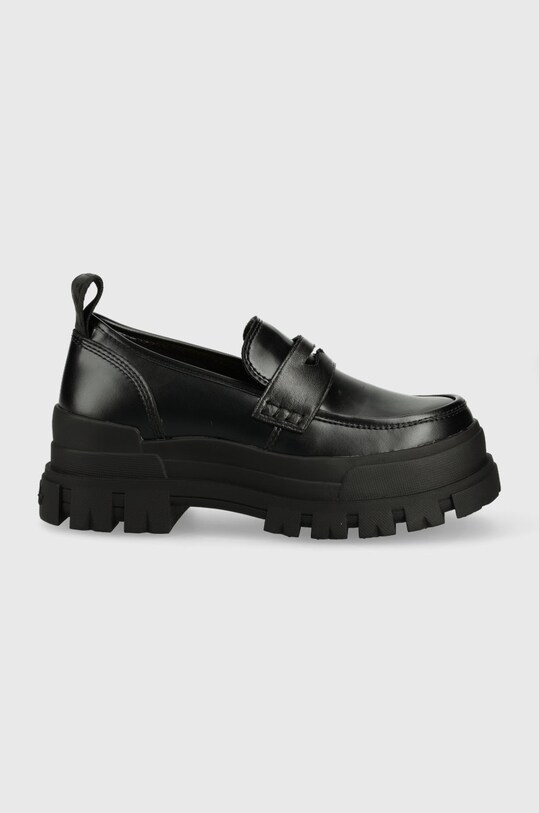 Buffalo mokasyny Aspha platforma czarny 1622104.blk