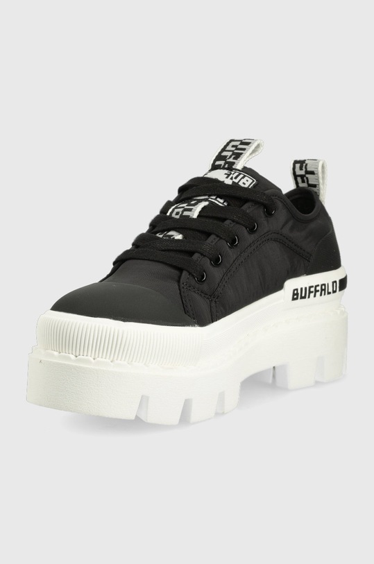 Obuwie Buffalo tenisówki Raven Lo 1630640.blk czarny