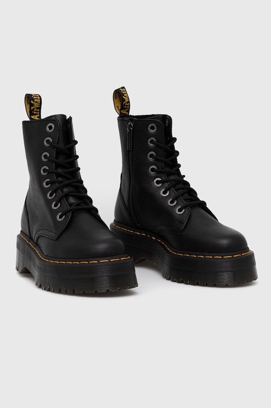 Kožne čizme Dr. Martens Jadon III DM26378001 crna SS22