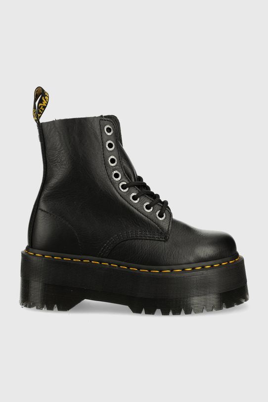 Dr. Martens bocanci de piele 5-8 cm negru DM26925001