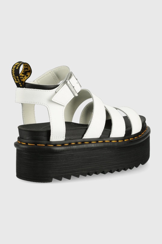 Dr. Martens sandały skórzane Blaire Quad DM27296100 biały AA00