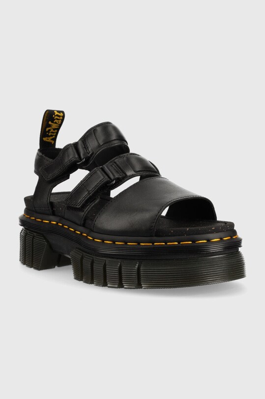 Dr. Martens sandały skórzane Ricki 3-Strap DM27405001.Ricki3strap czarny AW22