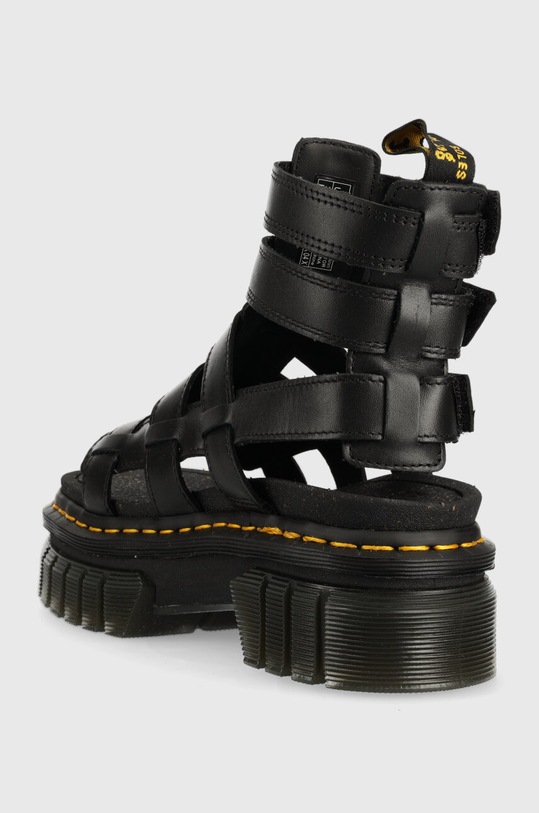 Scarpe Dr. Martens sandali in pelle Ricki Gladiator DM27402001 nero