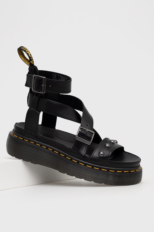Шкіряні сандалі Dr. Martens DM27569001.Imojeen чорний SS22