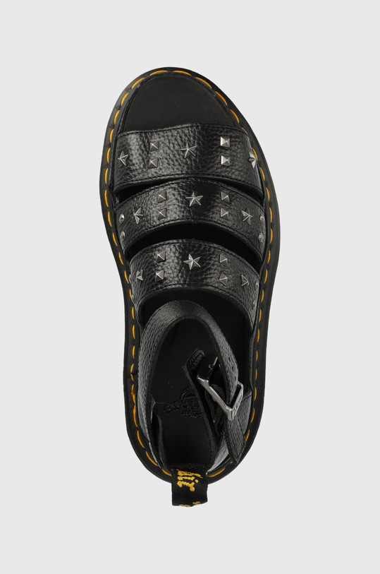 Dr. Martens sandały skórzane Clarissa II Quad czarny DM27572001.Clarissa.II