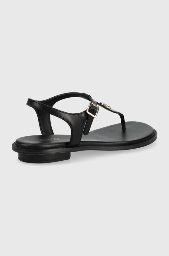 Usnjeni sandali MICHAEL Michael Kors Mallory Thong 40S1MAFA2L.001 črna SS22