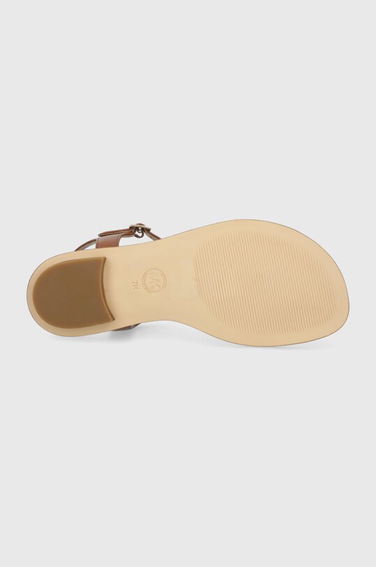 MICHAEL Michael Kors sandale de piele Mallory Thong 40S1MAFA2L.230 maro