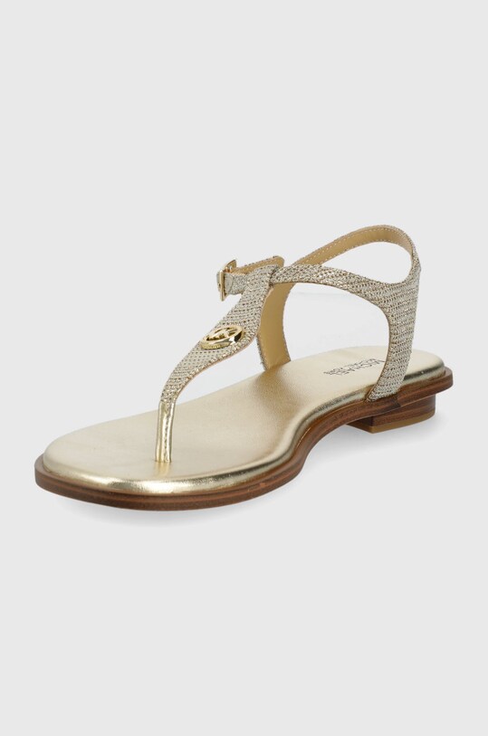 Obuwie MICHAEL Michael Kors sandały Mallory Thong 40S2MAFA1D.740 złoty