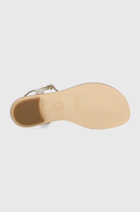 MICHAEL Michael Kors sandały Mallory Thong 40S2MAFA1D.740 złoty