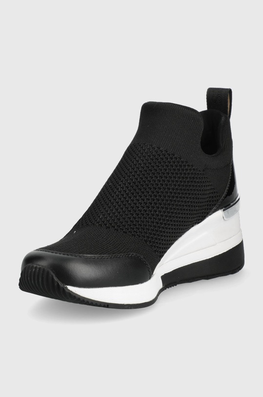 Obuwie MICHAEL Michael Kors buty WILLIS WEDGE TRAINER 43S2WIFS1D.001 43S2WIFS1D.001 czarny