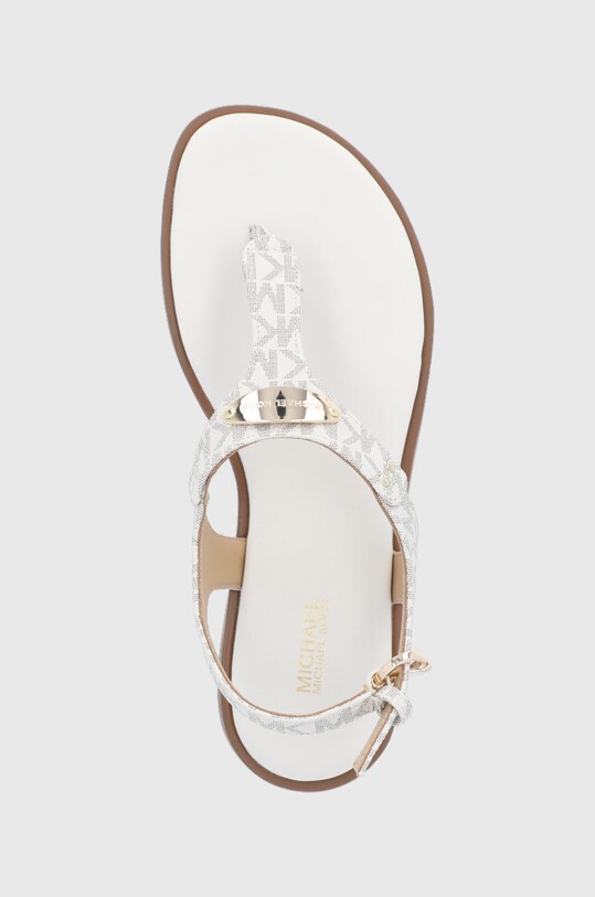 MICHAEL Michael Kors sandały Plate Thong beżowy 40R5MKFA1B.150