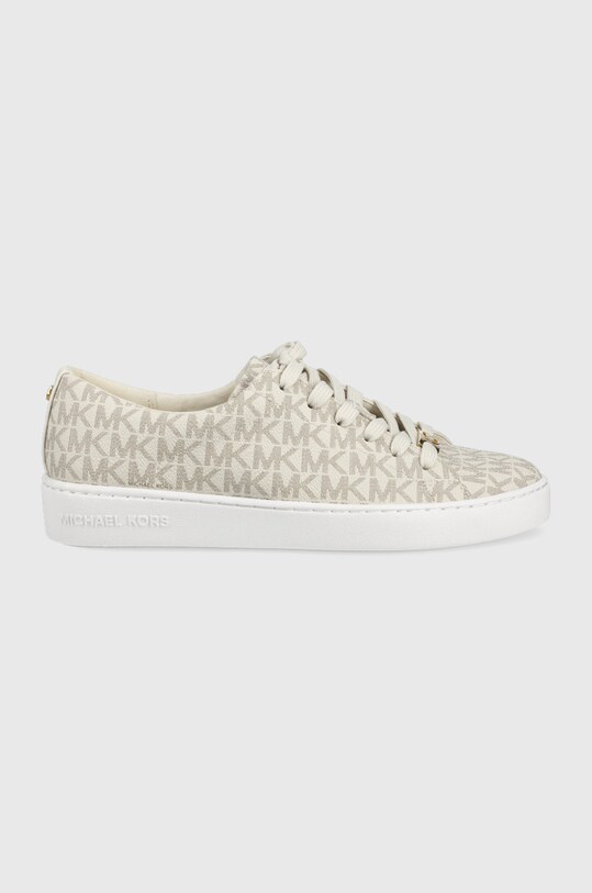 Παπούτσια Michael Kors Keaton Lace Up φλατ γκρί 43R5KTFP1B.150