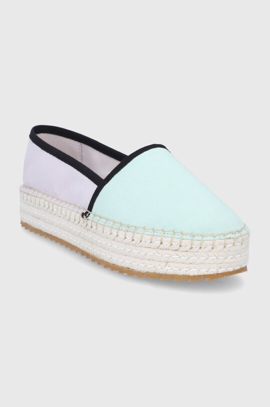 Эспадрильи Tommy Jeans EN0EN01832.C9M.FLATFOR фиолетовой SS22