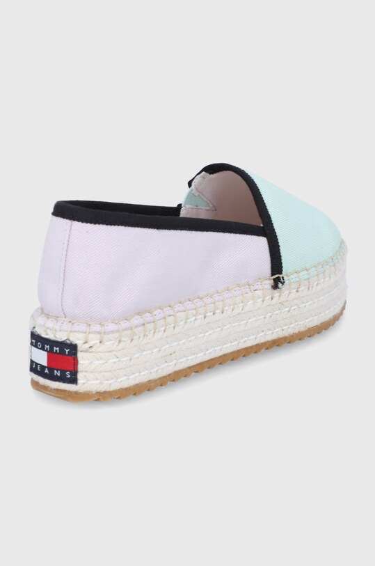 Обувь Эспадрильи Tommy Jeans EN0EN01832.C9M.FLATFOR фиолетовой
