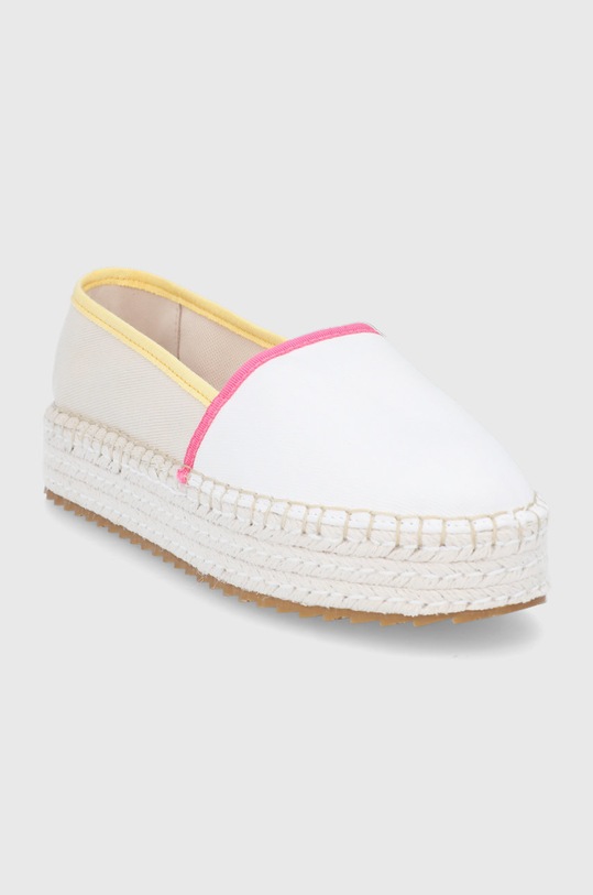 Tommy Jeans espadryle EN0EN01832.AA8.FLATFOR EN0EN01832.AA8.FLATFOR biały SS22
