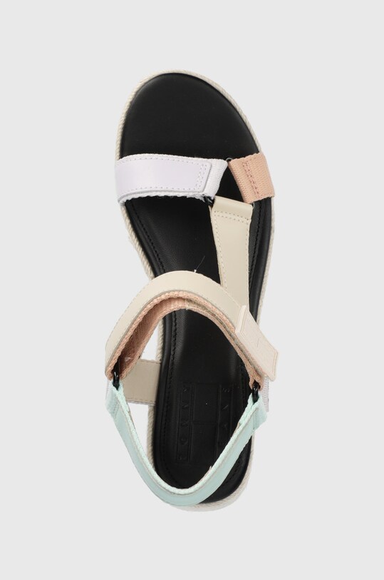 Σανδάλια Tommy Jeans πολύχρωμο EN0EN01810.L4T.WEDGE.S