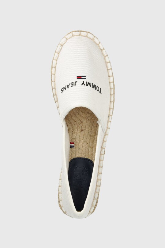 Εσπαντρίγιες Tommy Jeans λευκό EN0EN01815.YBR.ESPADRI